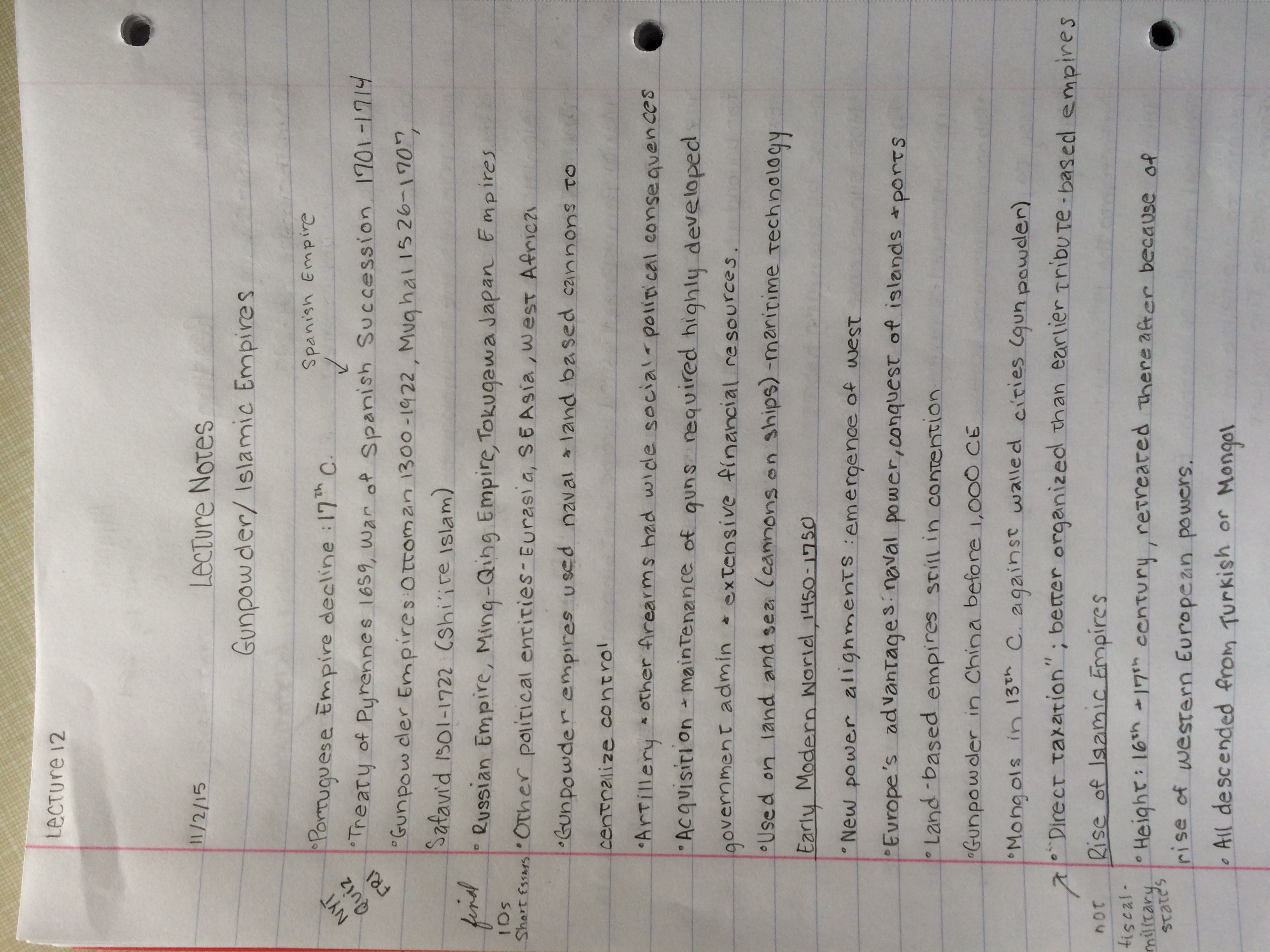 JSIS 200 Week 6 Notes