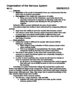 Week 1 Physiological Psych. Notes