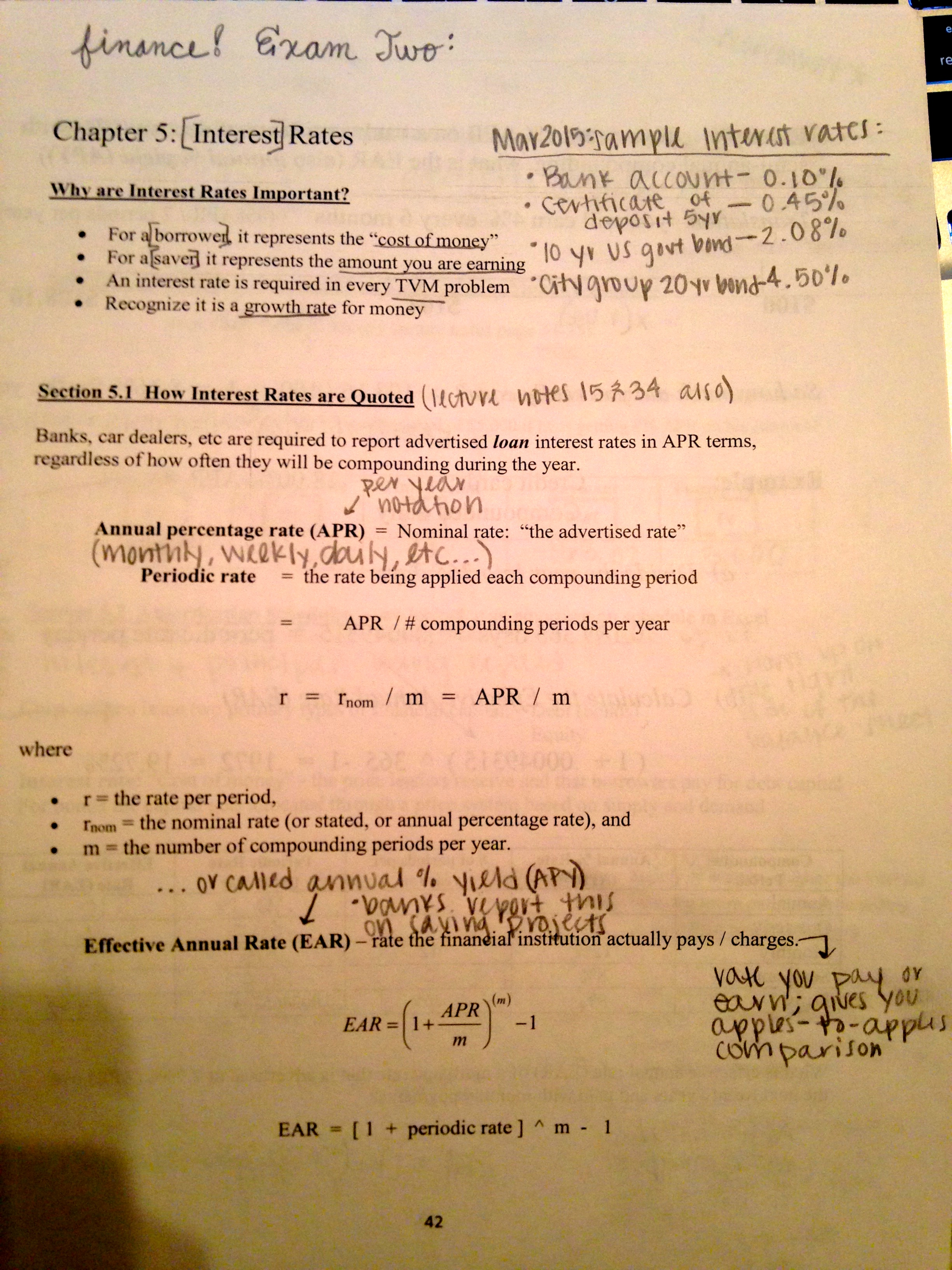 Notes Tuesday 3/3/15