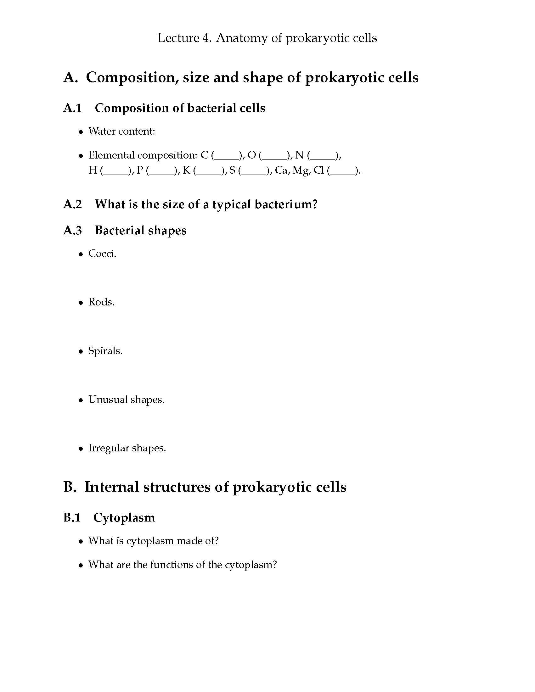 Microbiology