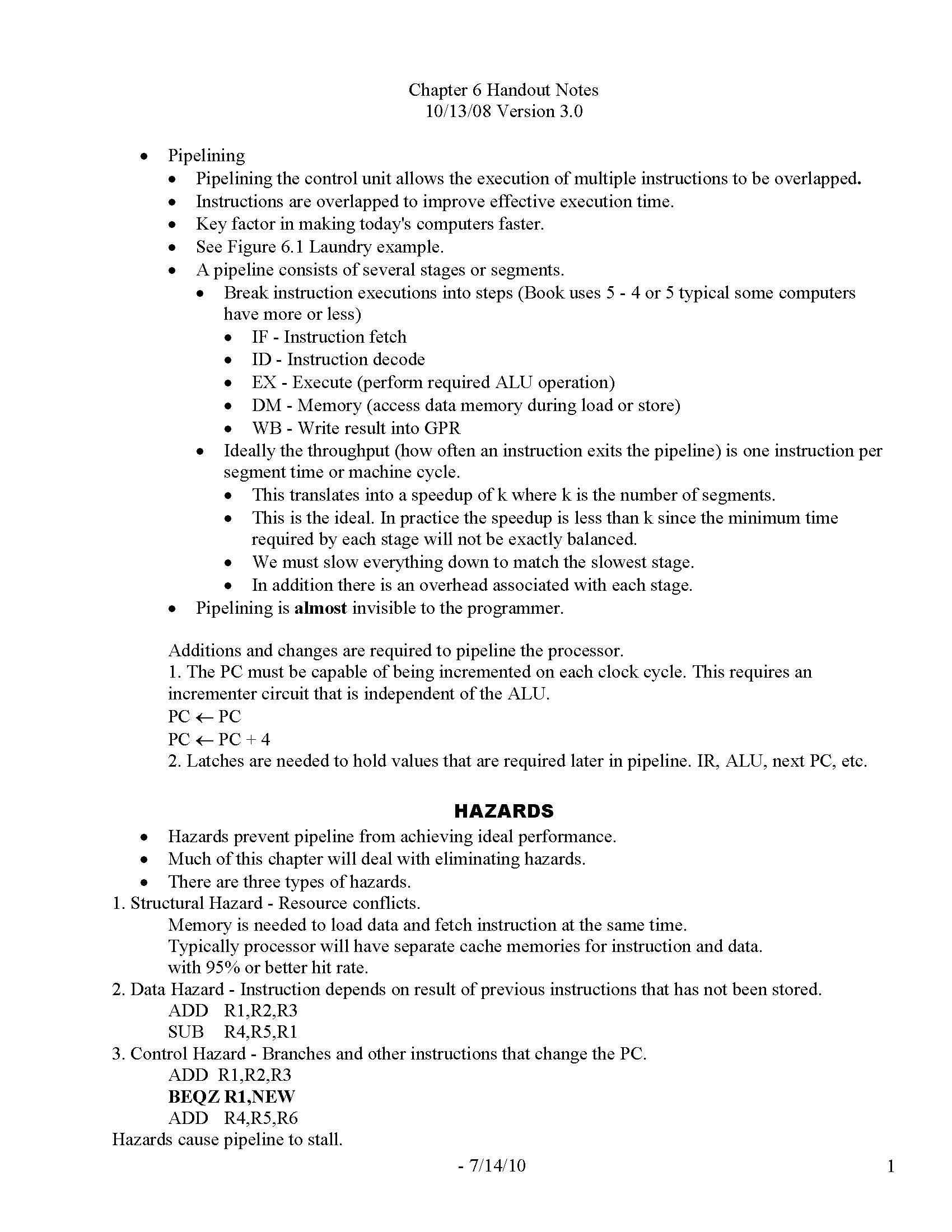 COMPUTER ORGANIZATION & DESIGN