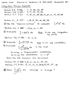 Calculus 2 homework #2