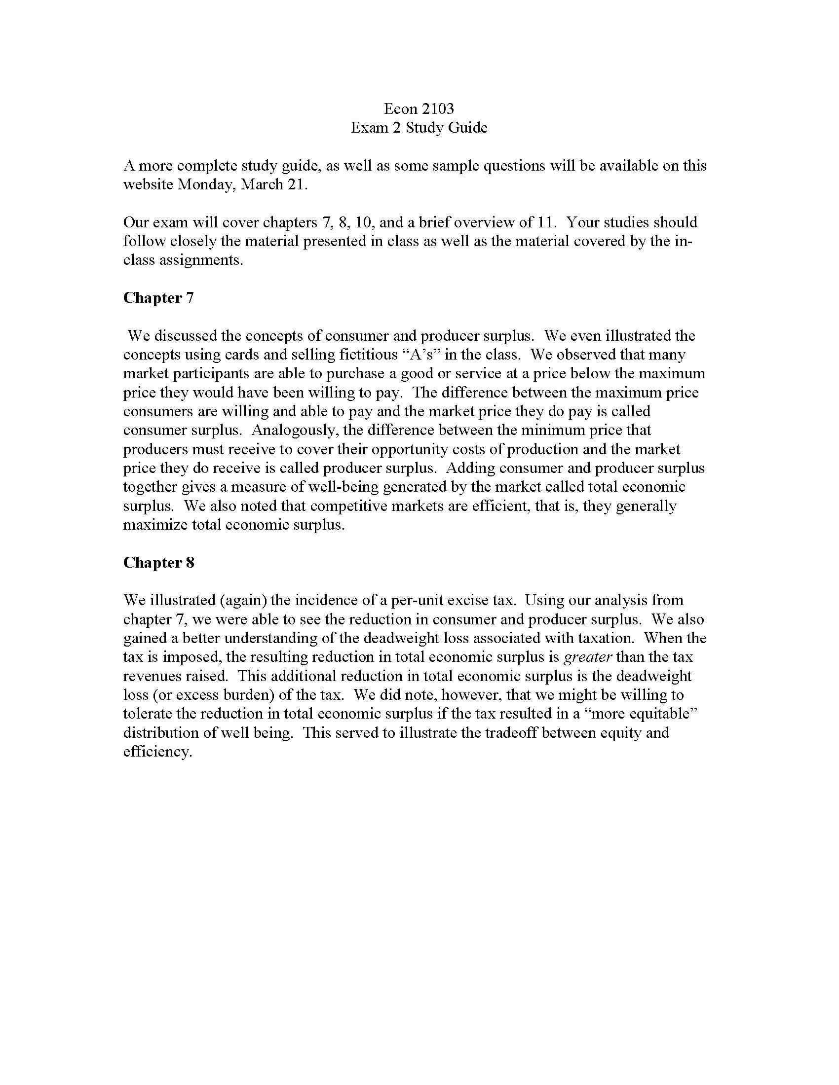 INTRO TO MICRO ECON