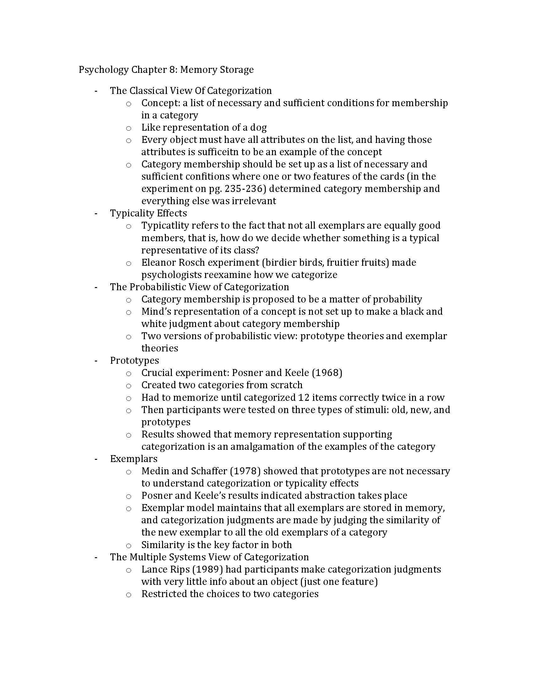 Introduction to Cognition