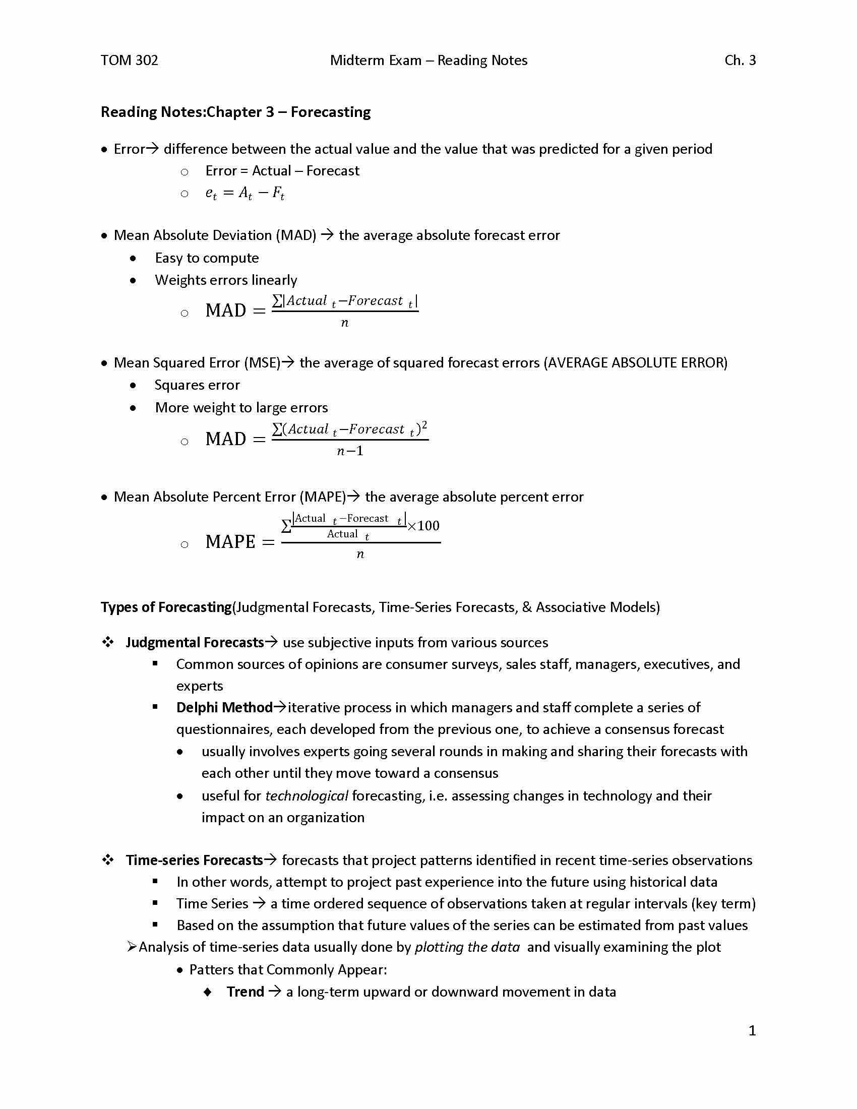 Operations Management