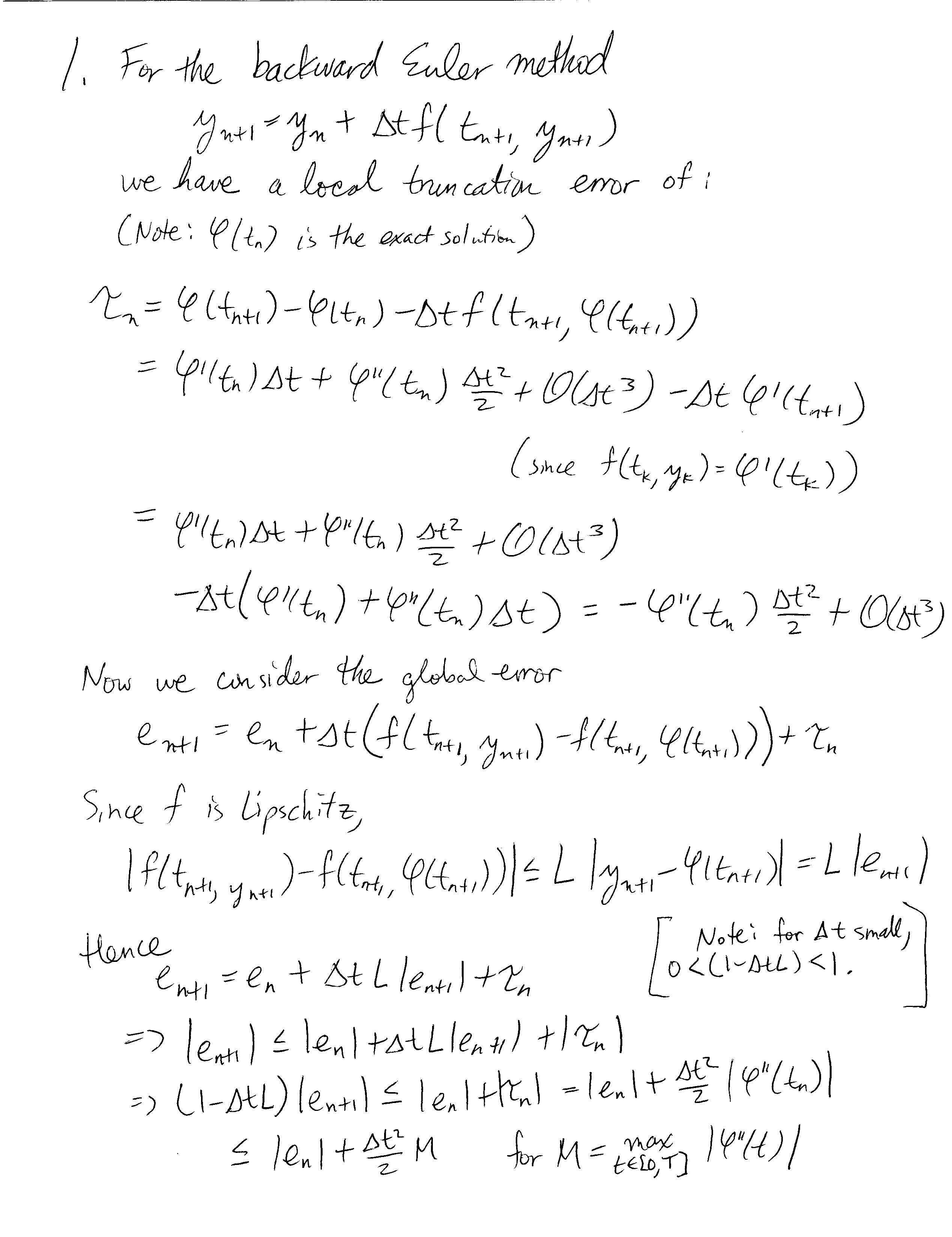Numerical Analysis I