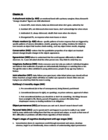 Psychology 111 Study List 4