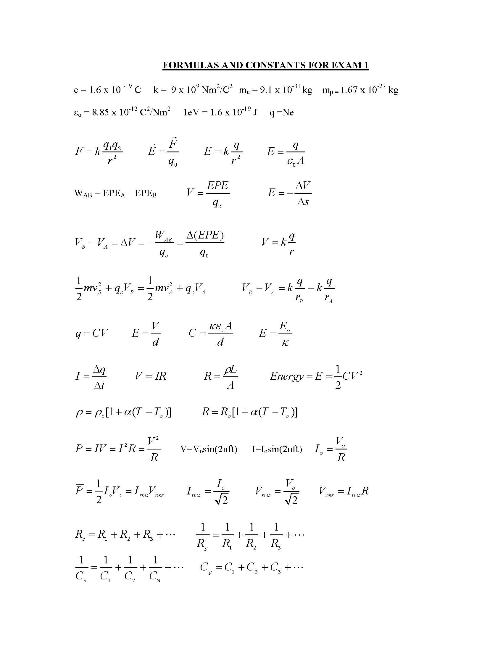 College Physics II