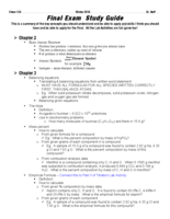 Chem 124 Final SG