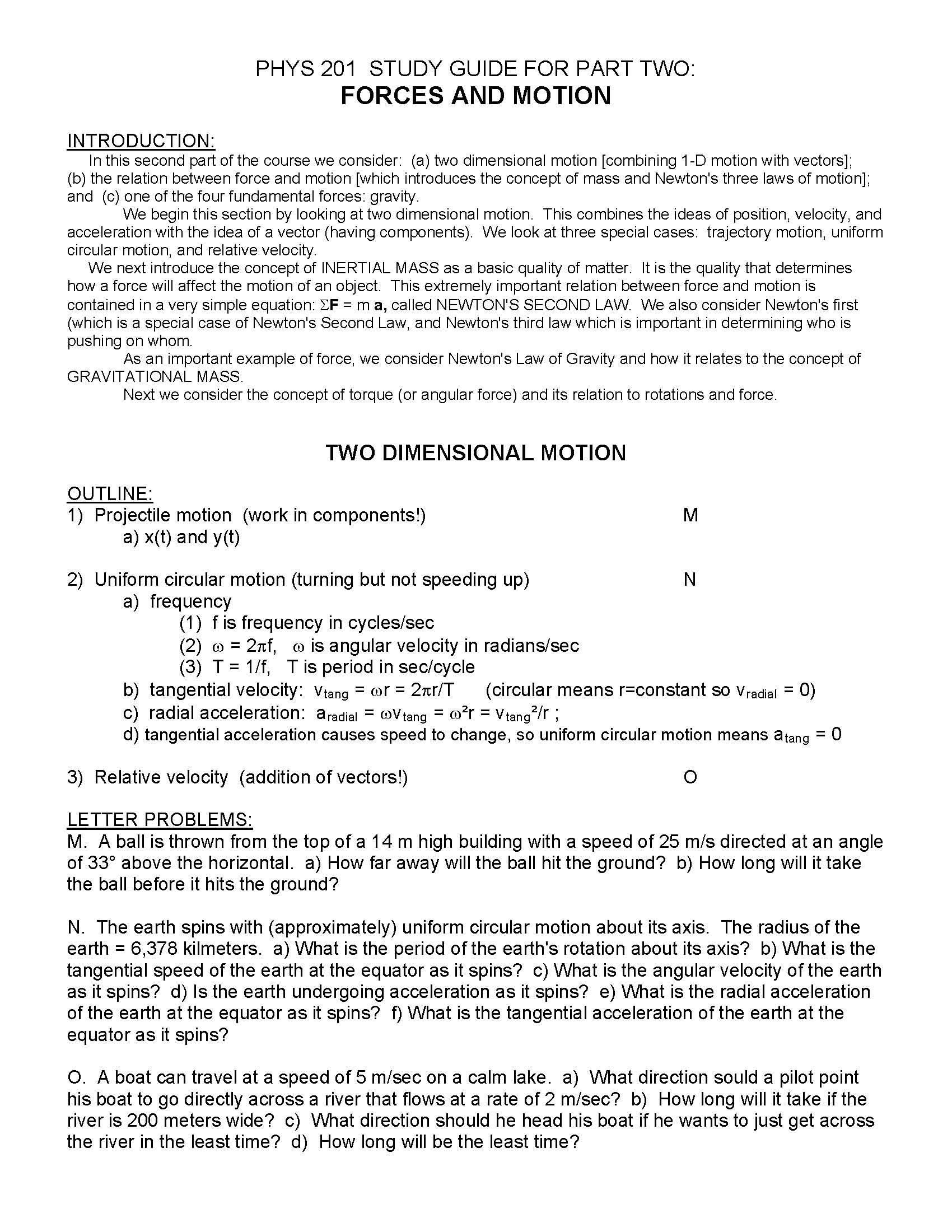 Introductory Physics I