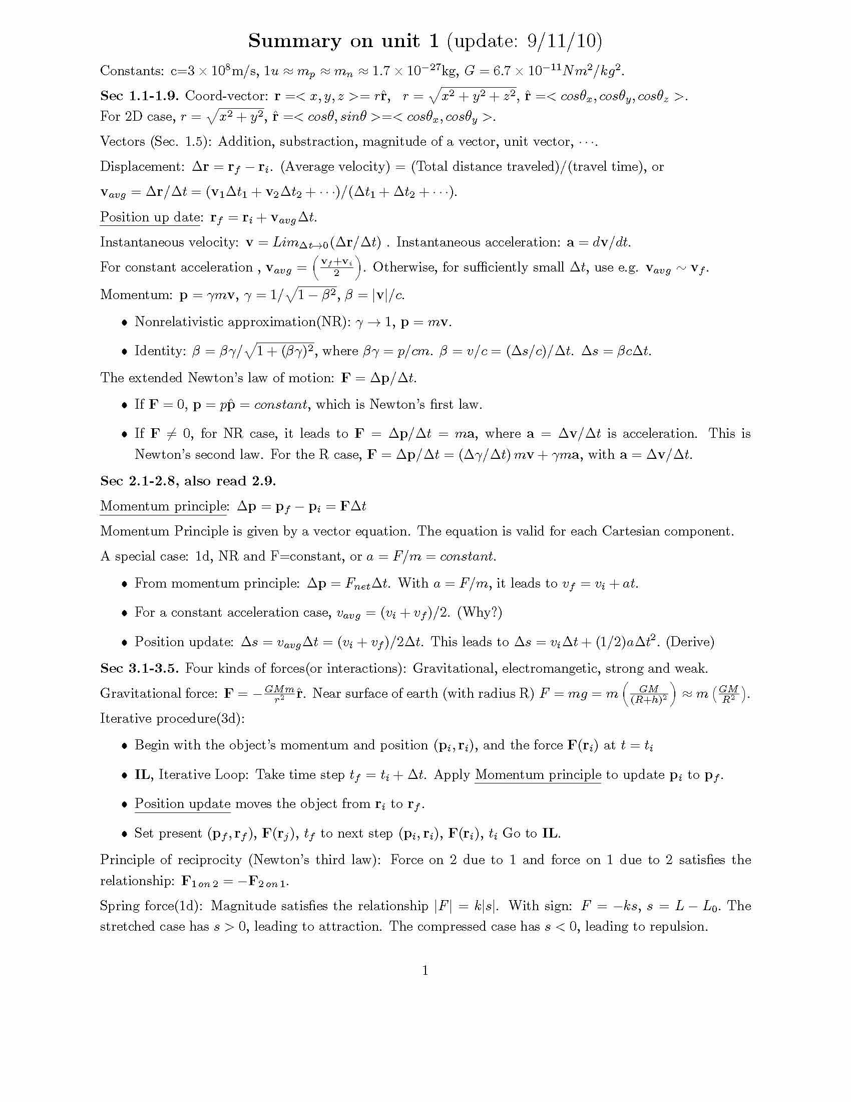 ENGINEERING PHYSICS I