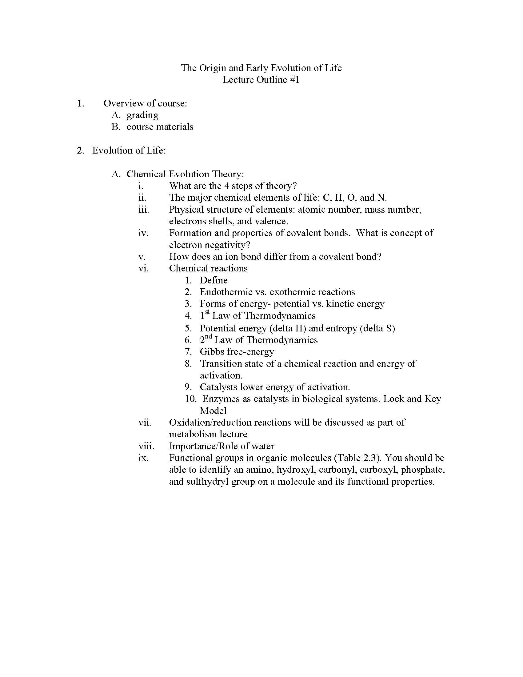 INTRO BIOL