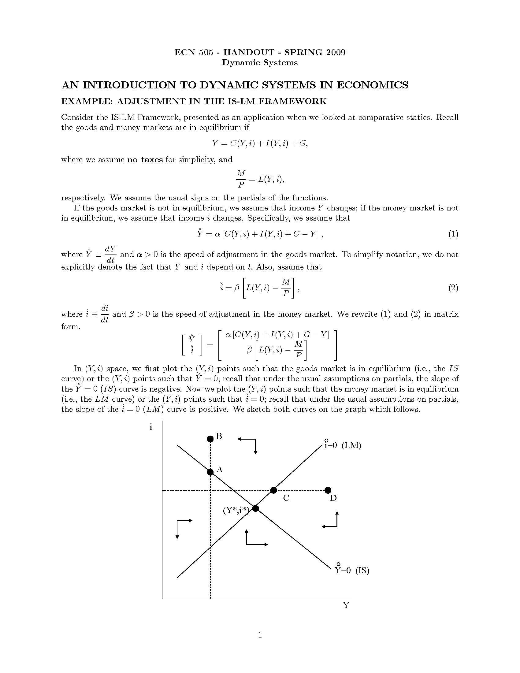 Mathematical Economics