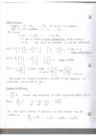 Midterm I Study Guide Linear Algbera