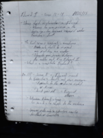 Week of Notes - Edward II