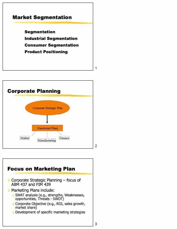 Food Product Marketing