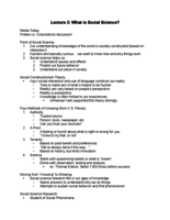 Week 1: Media Effects, Social Science, & Scientific Approach