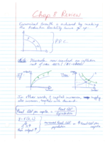 Macroeconomics - Chapter 8 Review
