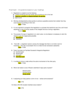 MGT 445 Week 5 Individual Assignment Final Exam