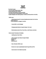 Music 262 Exam 3 Study Guide 