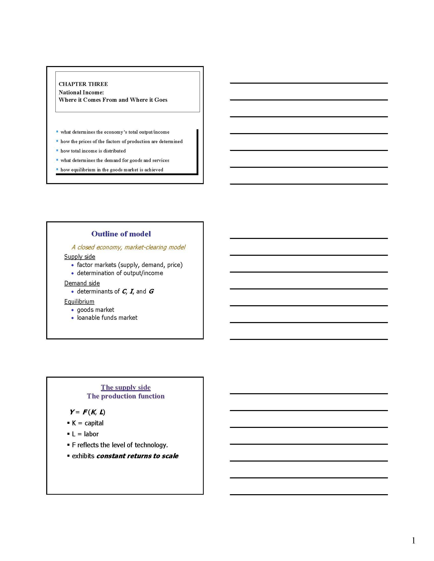 Macroeconomic Theory