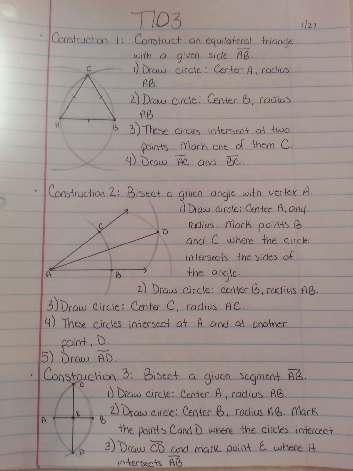 Week Three Lecture Notes-Math-T103