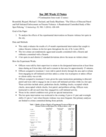 Soc 205 Week 13 Notes