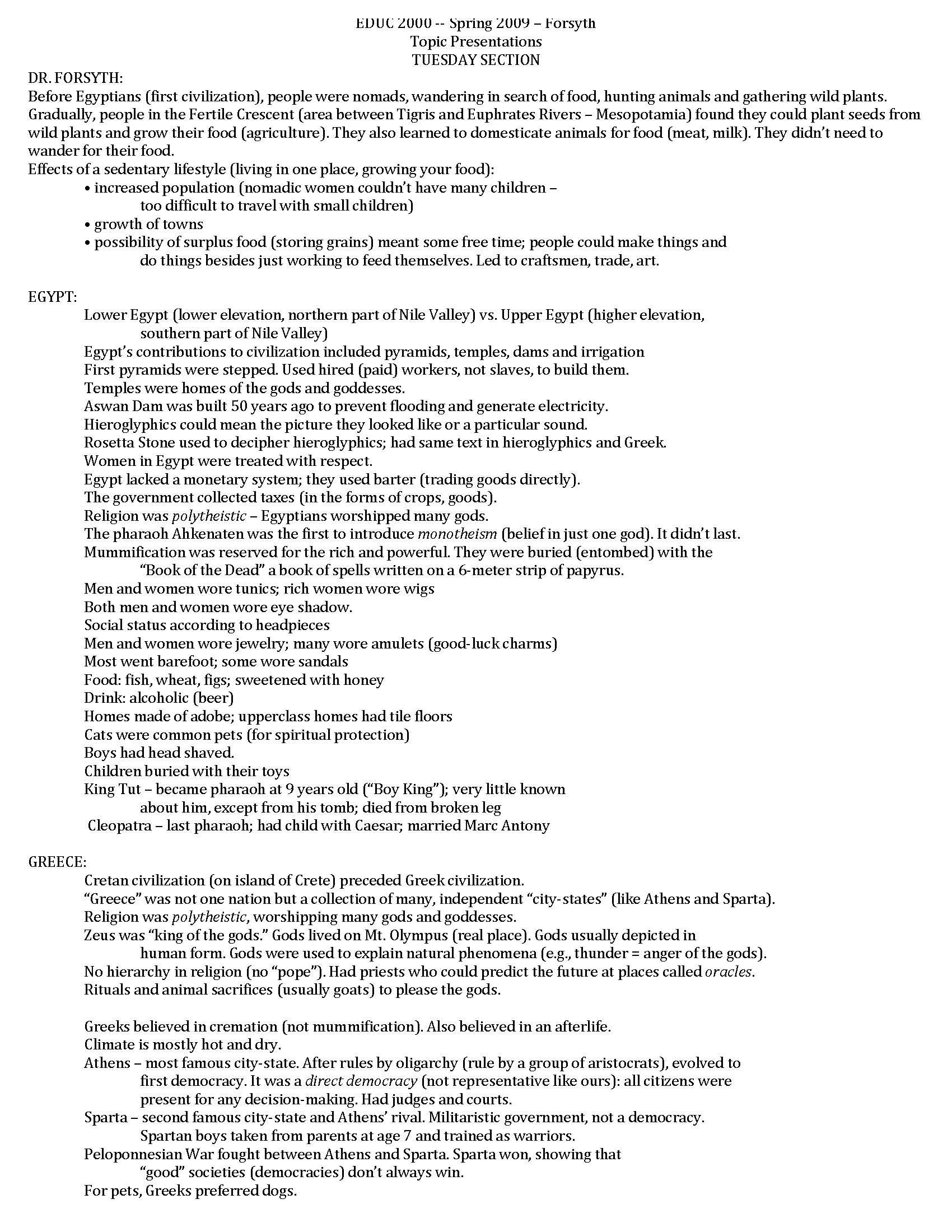Soc Studies for Elem Teachers
