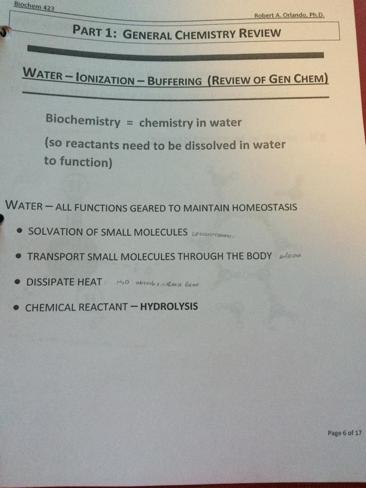 First Test Notes