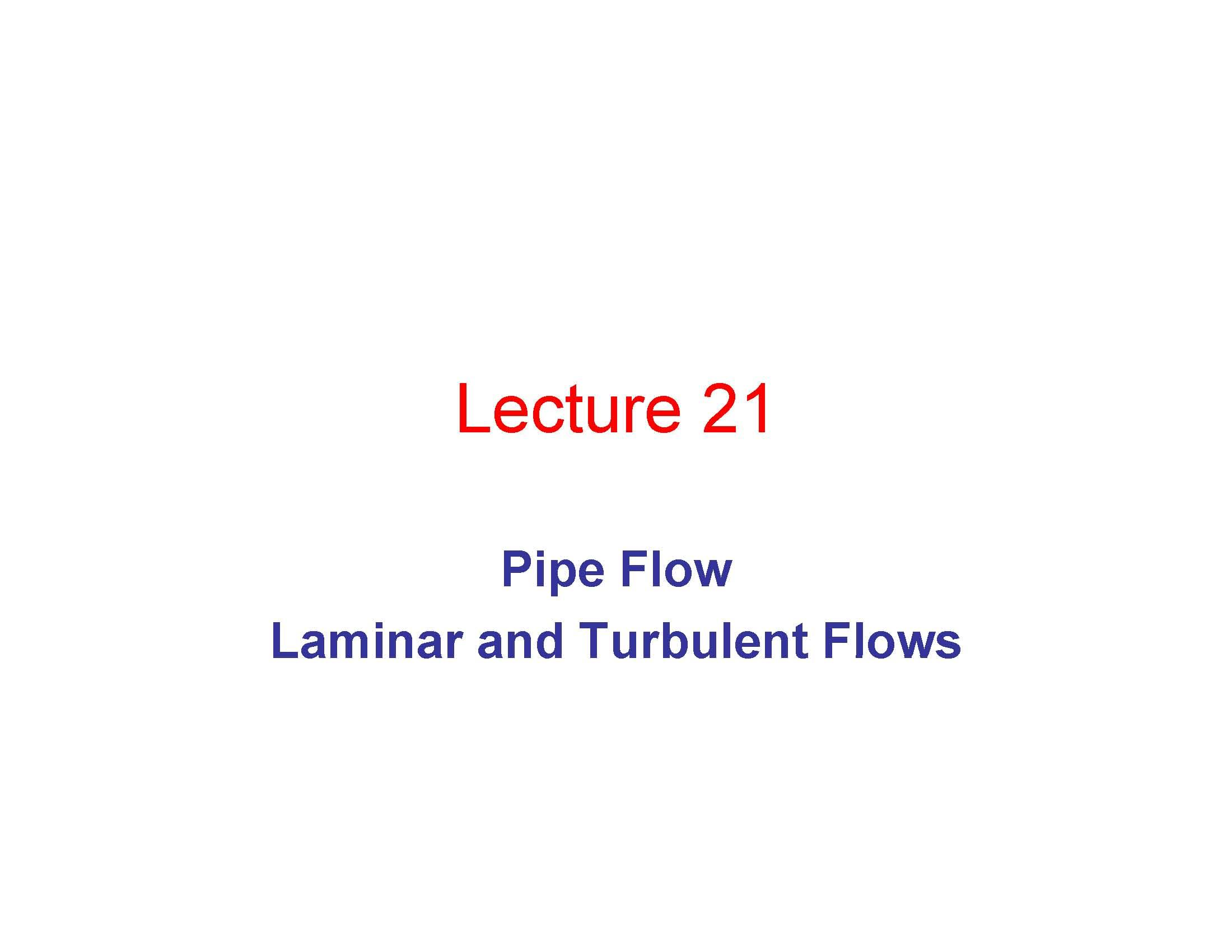Introduction to Fluid Mechanic