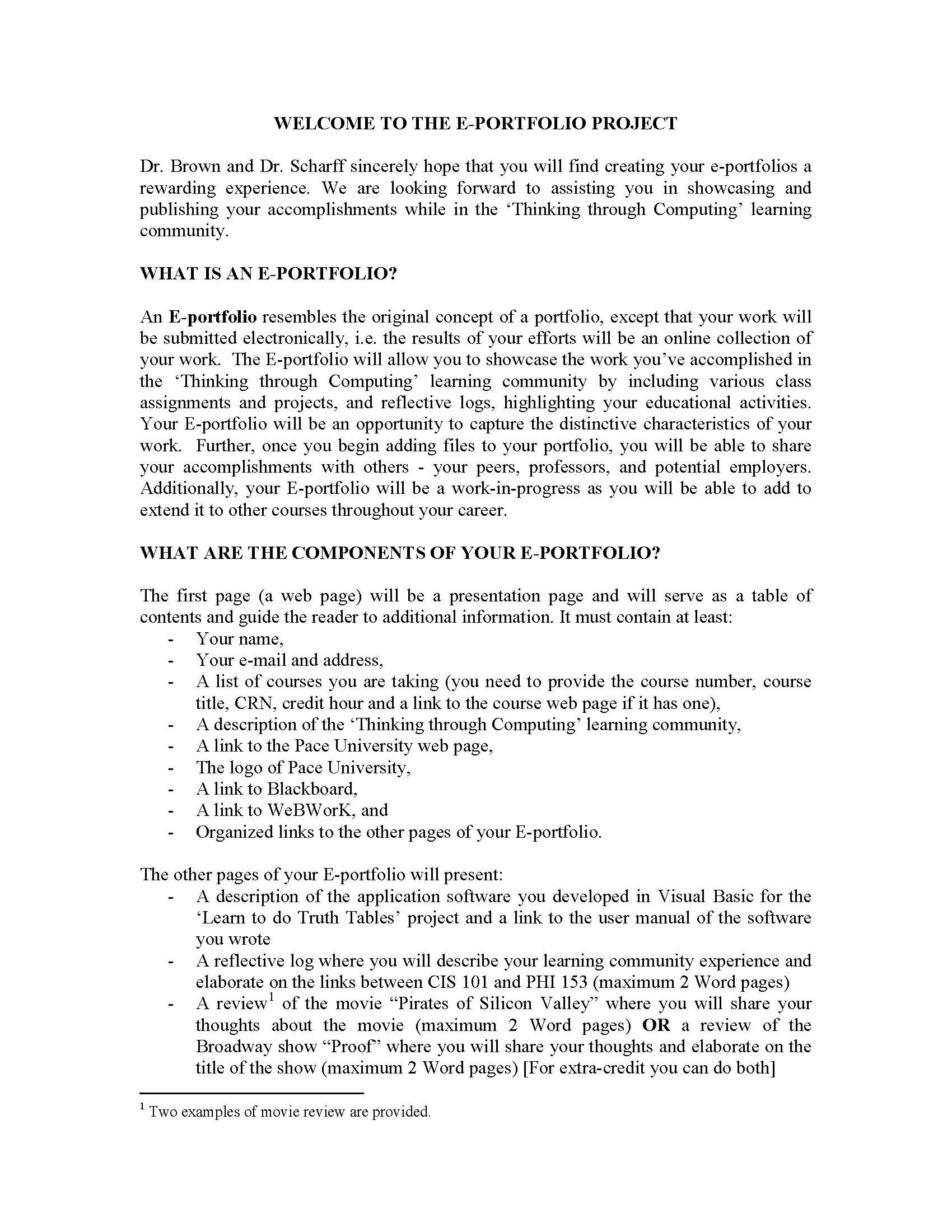 Introduction to Computing