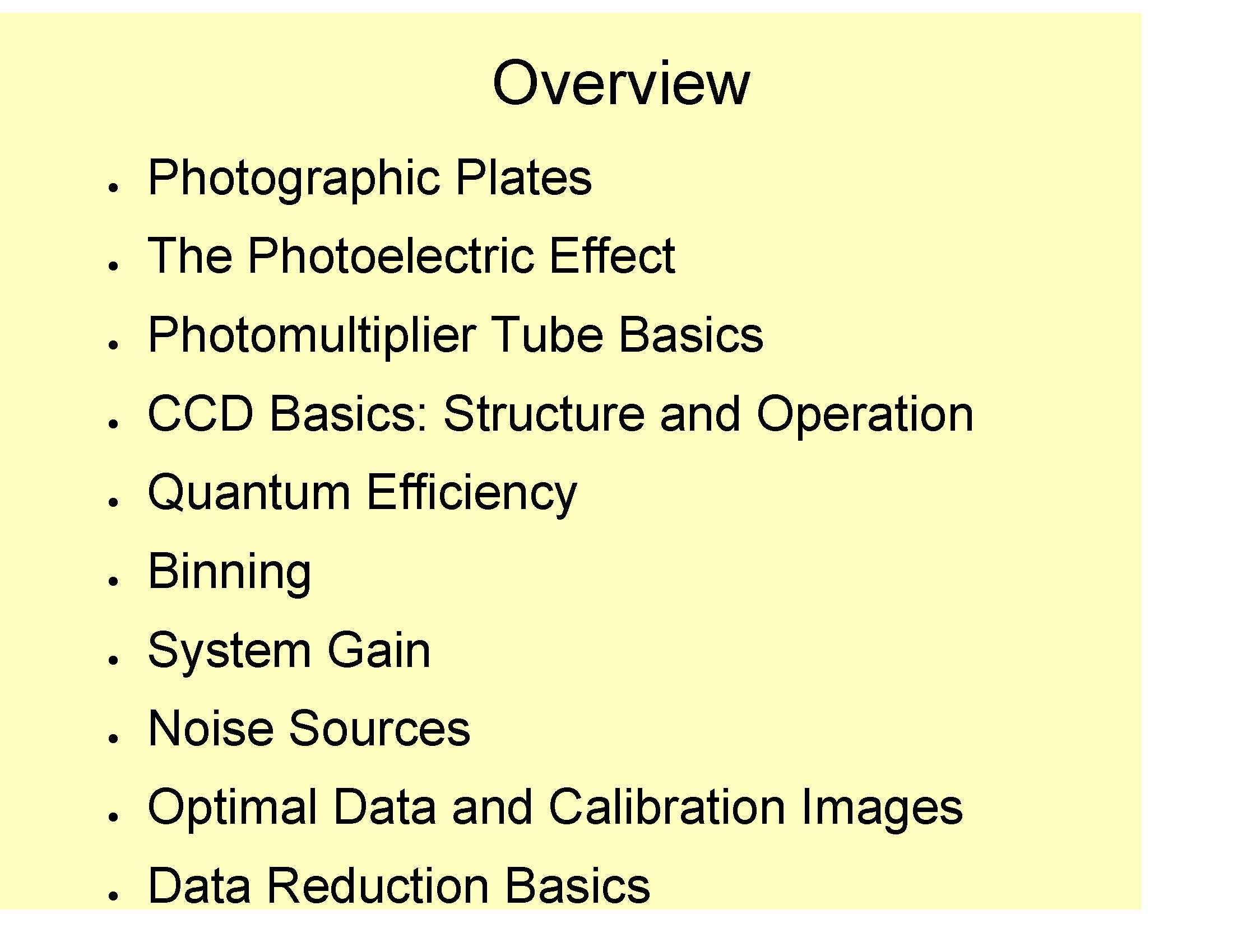 Observational Astronomy