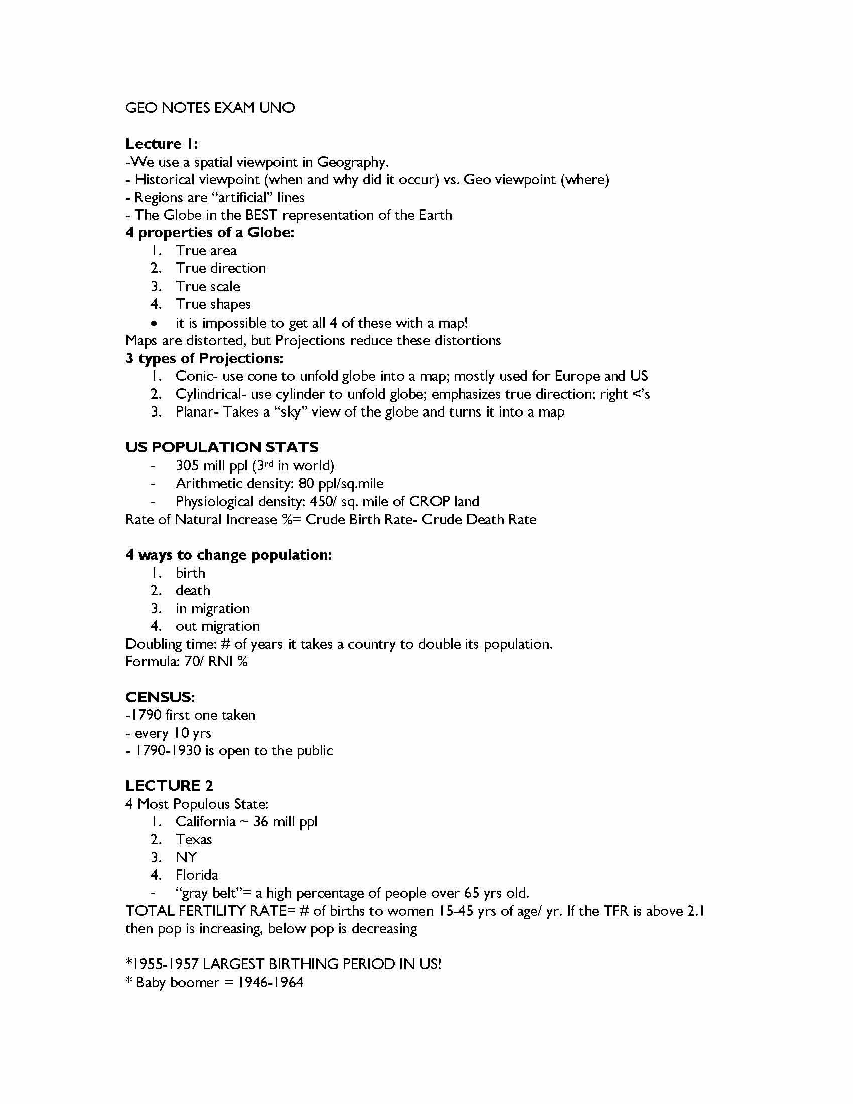 World Regional Geography