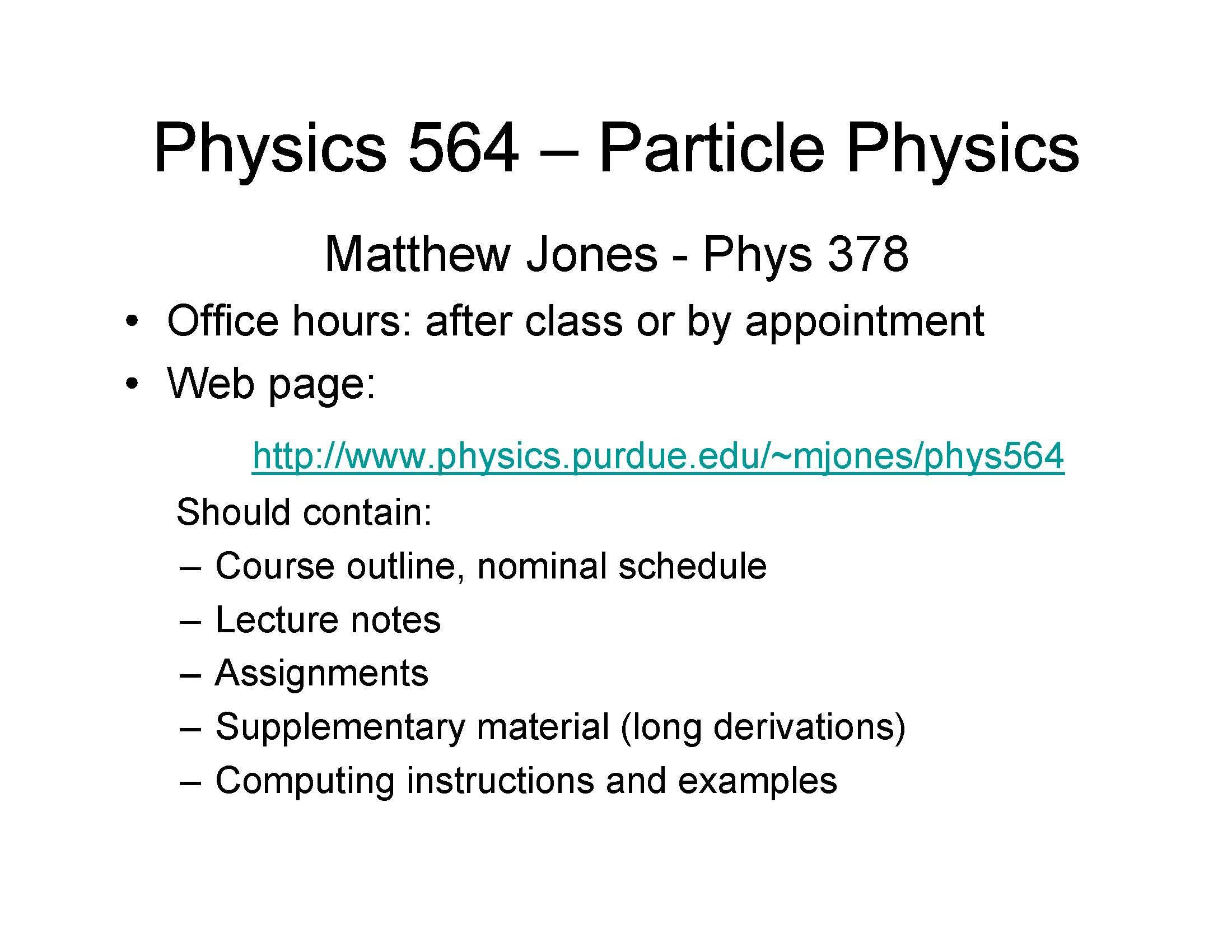 Introduction To Elements Particle Physics
