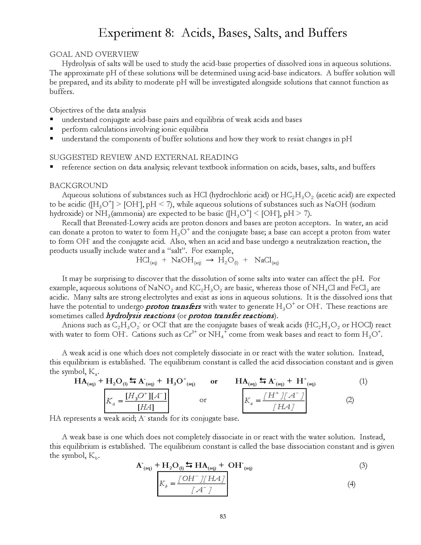 General Chemistry