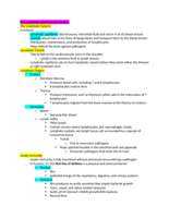 The Lymphatic and Immune System