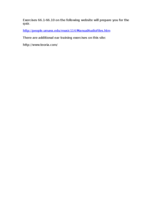 Study Guide for Quiz