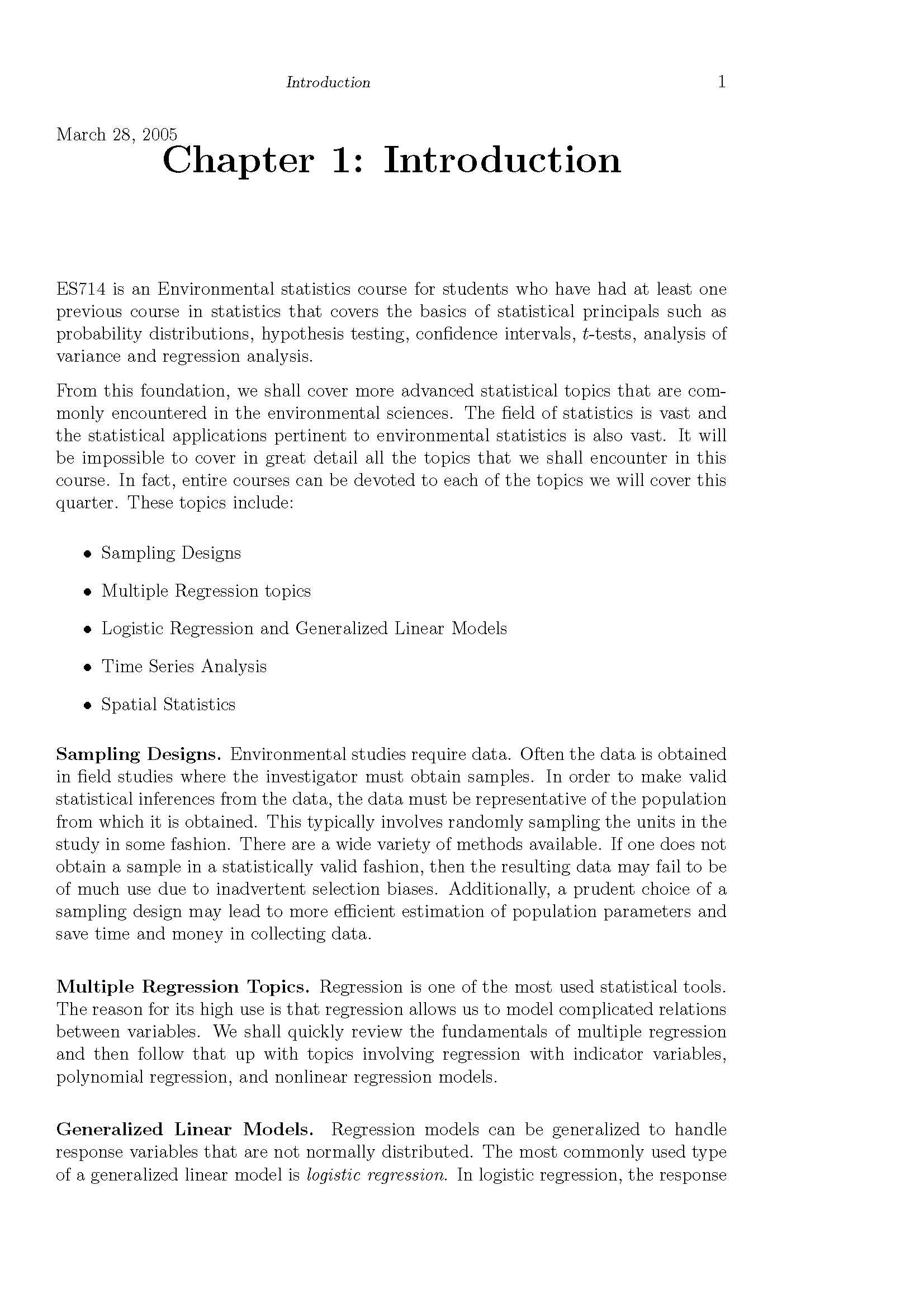 EnvironmentalStatistics