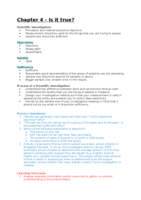 Chapter 4 - Is it true?