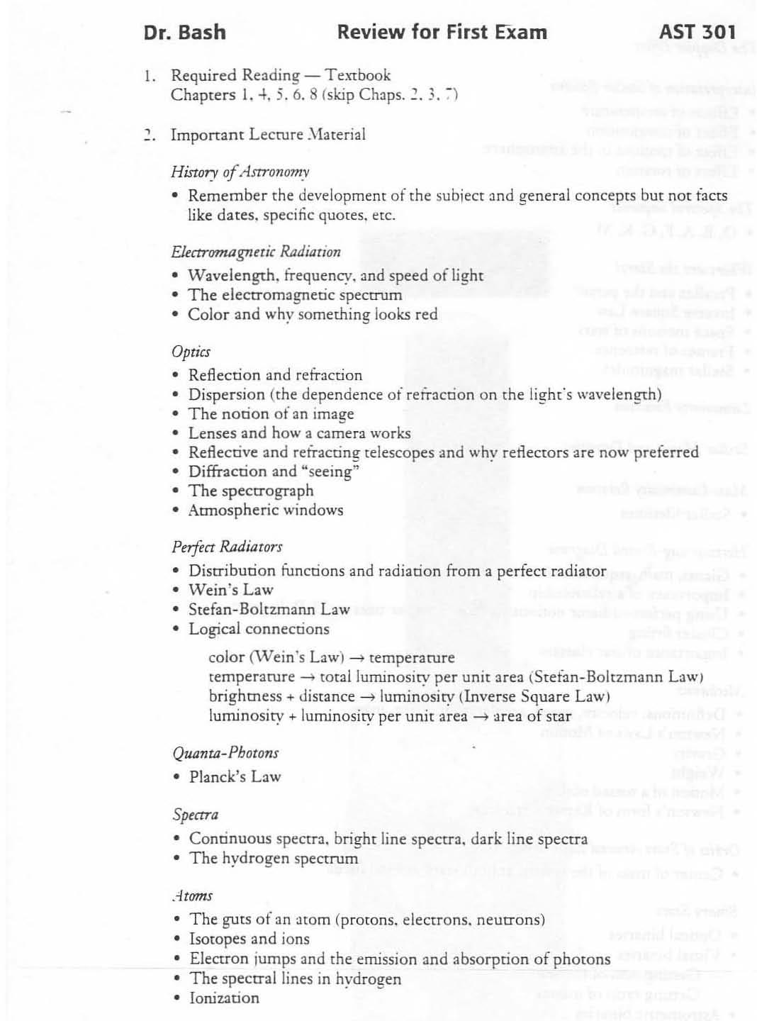 INTRODUCTION TO ASTRONOMY