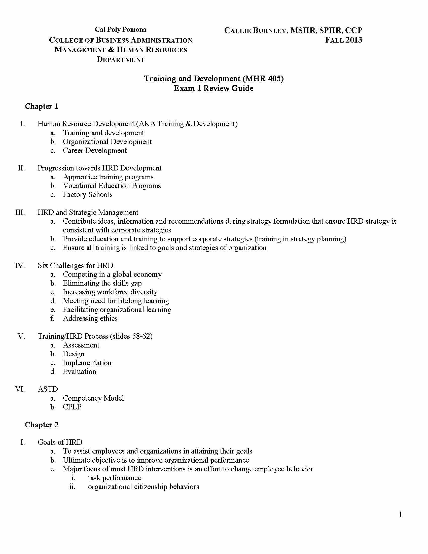 TrainingandDevelopment