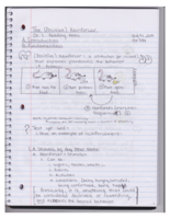Chapter 1 Reading and Lecture Notes