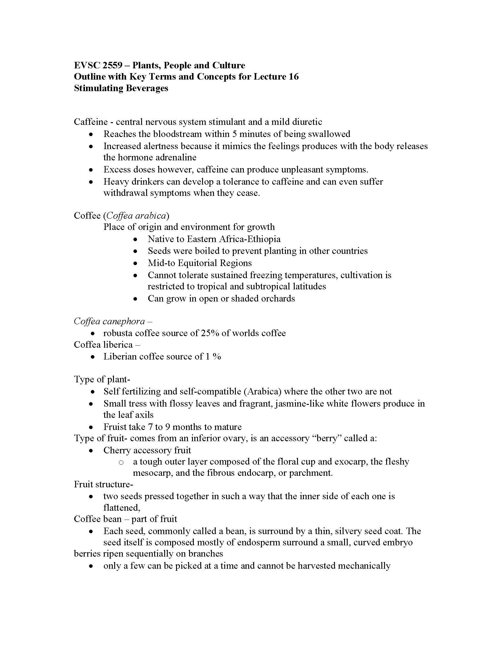 New Course in Environmental Science