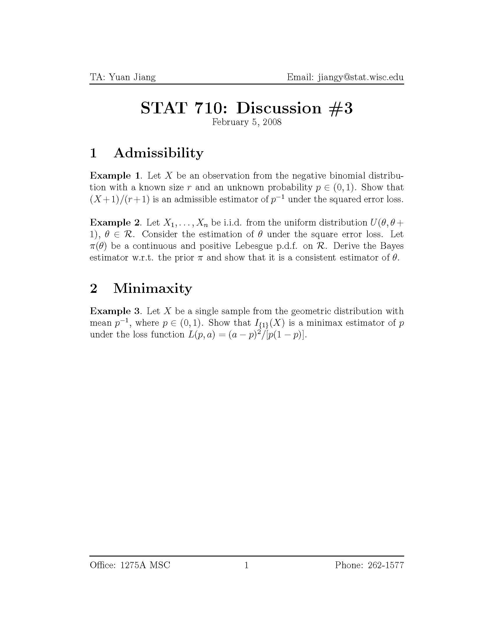 Mathematical Statistics