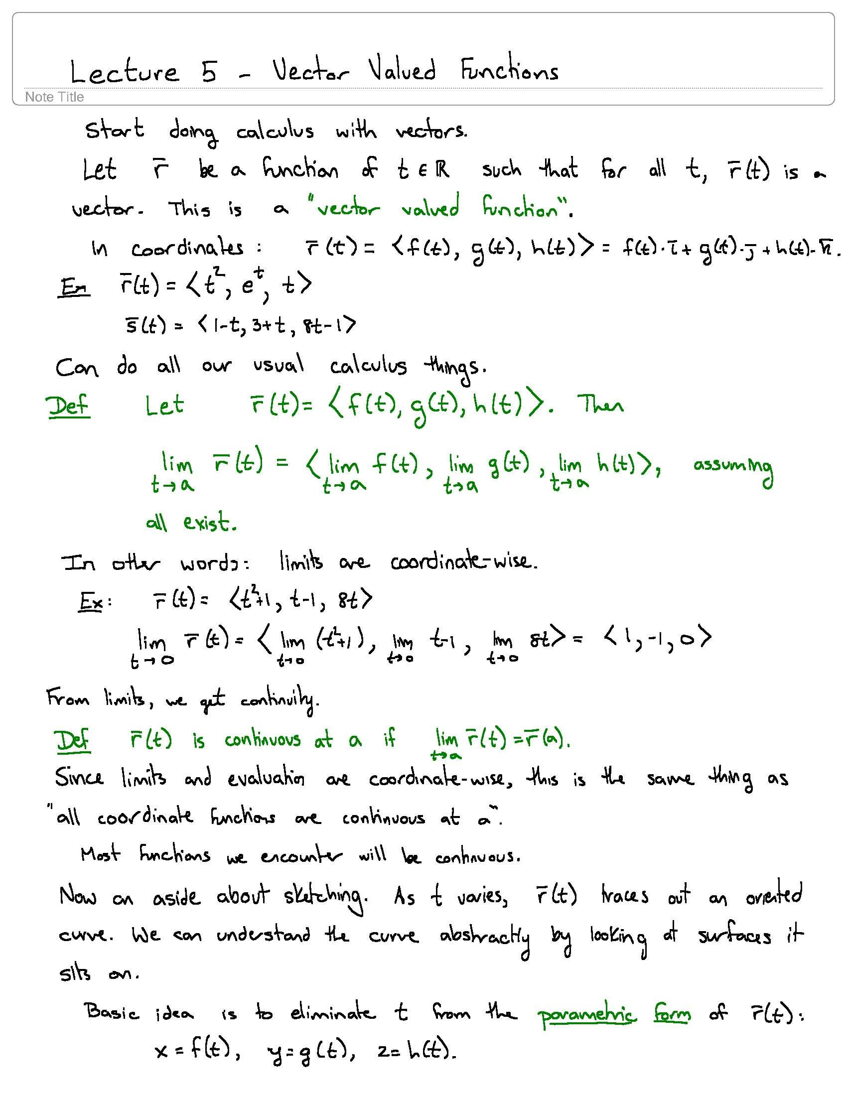 Calculus III