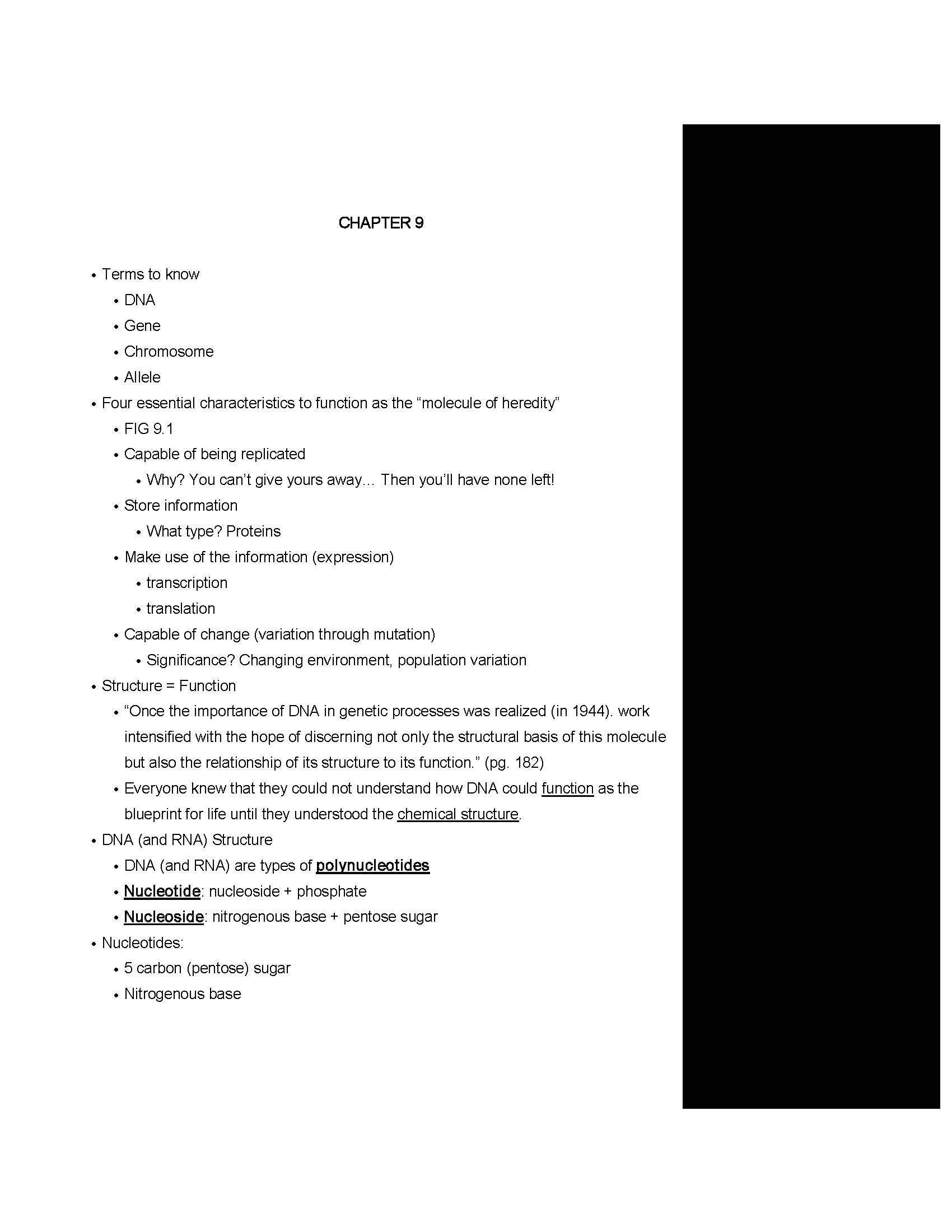 Principles of Genetics