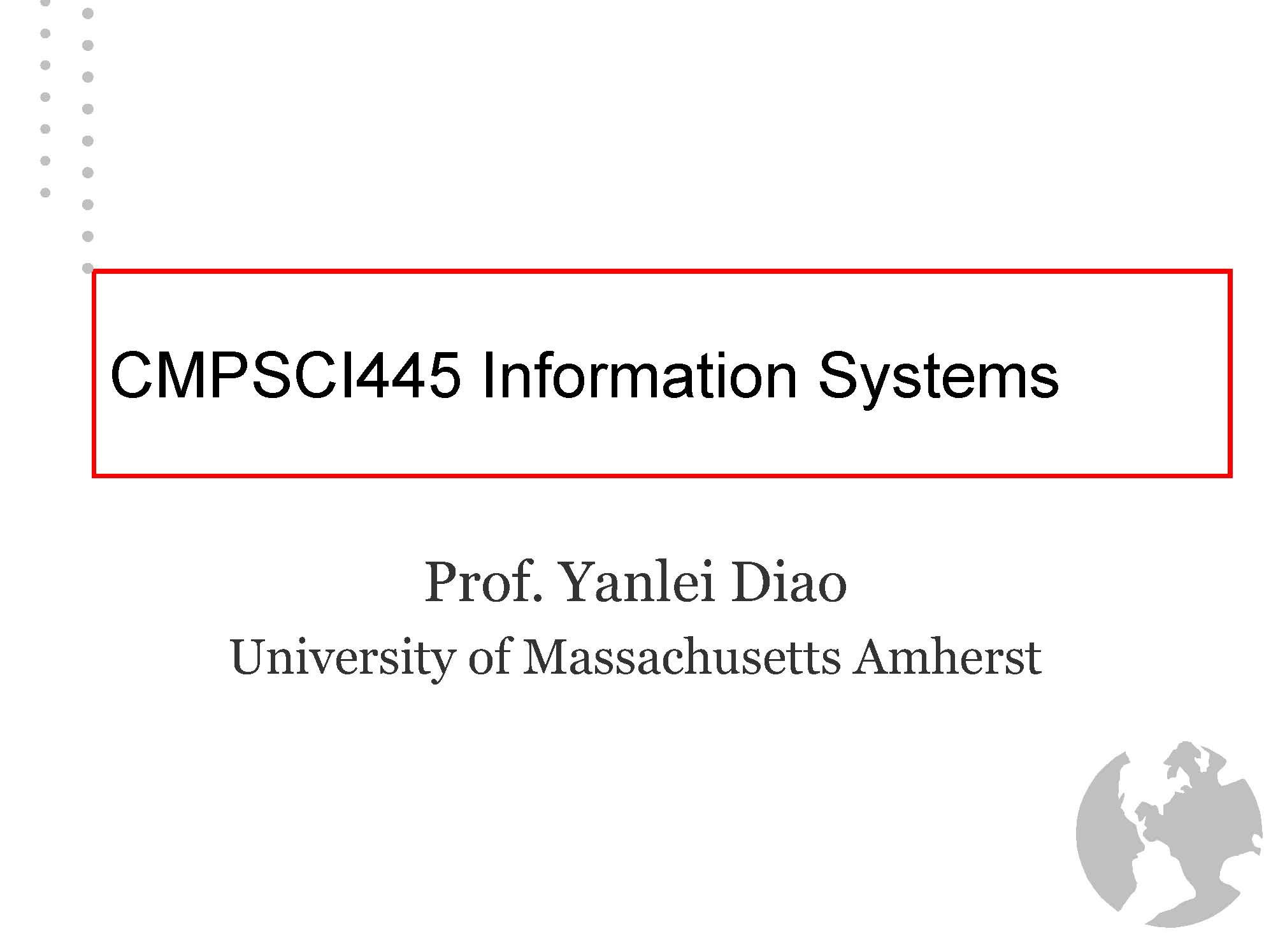 Information Systems