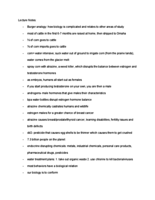 Notes on 16.3, chapter 12 and lecture notes