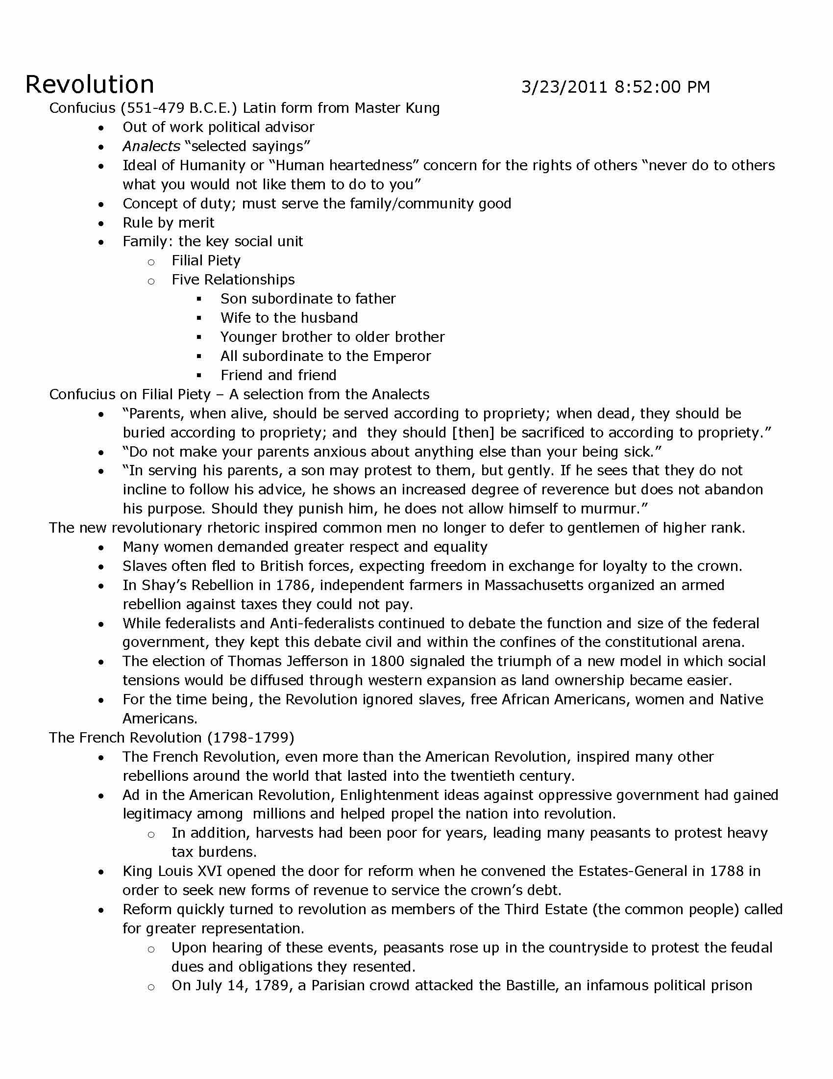[A] World Civilizations II
