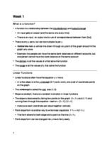 Week 1 Lecture Notes for Math 127